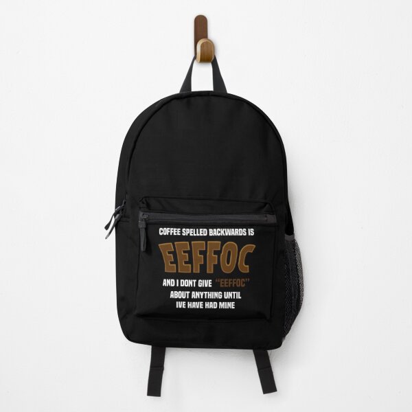 Item preview, Coffee Spelled Backwards Is EEFFOC Funny Coffee Quote Shirt | Sarcastic Caffeine Lover Humor Design designed and sold by SeriouslyArtistical.