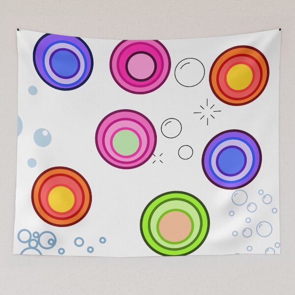 Item preview, Circles of Colorful Calm designed and sold by TracedBySun.