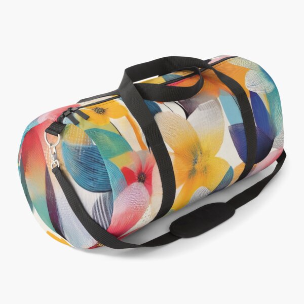 Item preview, Colorful Abstract Floral Pattern designed and sold by DuckyRubin.