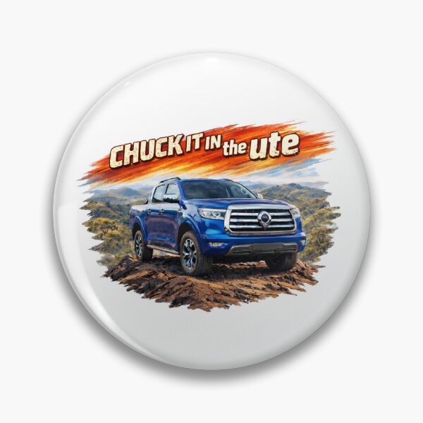 Item preview, Chuck It In The Ute Ad Artwork designed and sold by CougarDesigns.