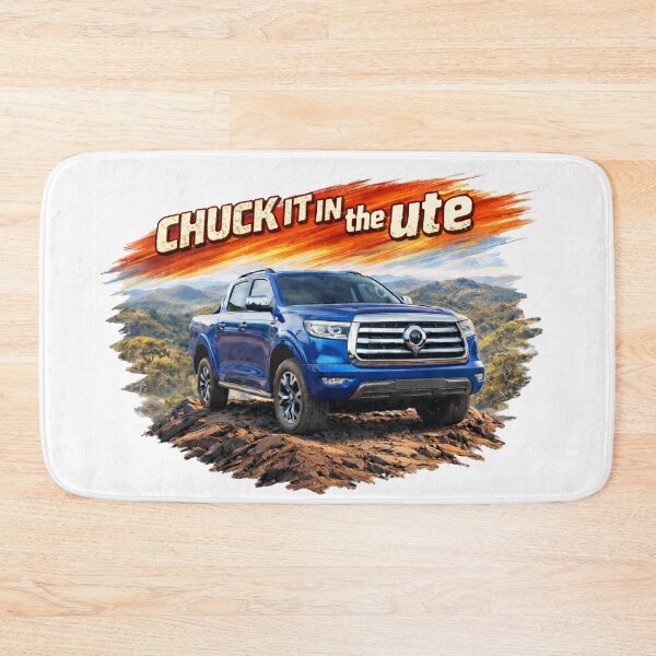 Item preview, Chuck It In The Ute Ad Artwork designed and sold by CougarDesigns.