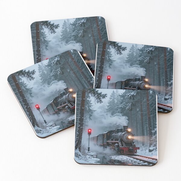 Item preview,  The Snowbound Steam Majesty designed and sold by SkyDogArt.