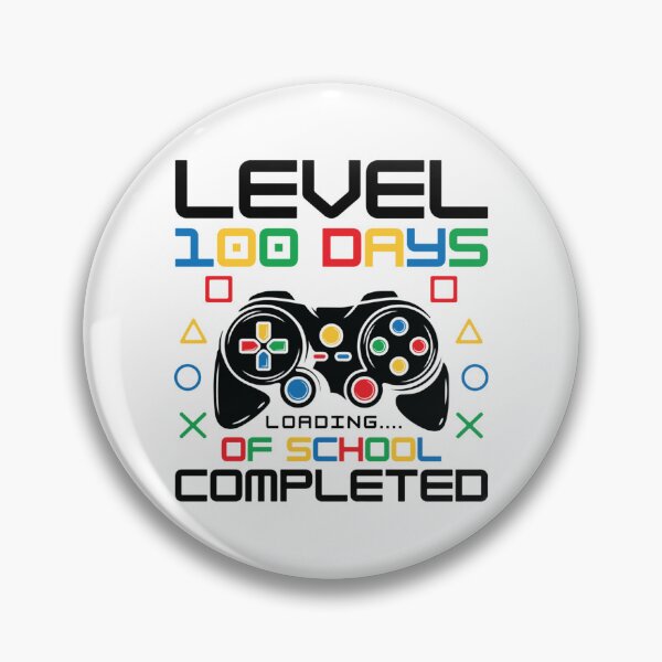 Item preview, Level 100 Days Of School Unlocked designed and sold by JamesDriggers.
