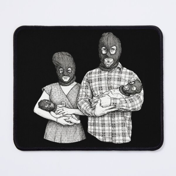 Item preview, Bandit Family Photo designed and sold by Naux | Design & Illustration.