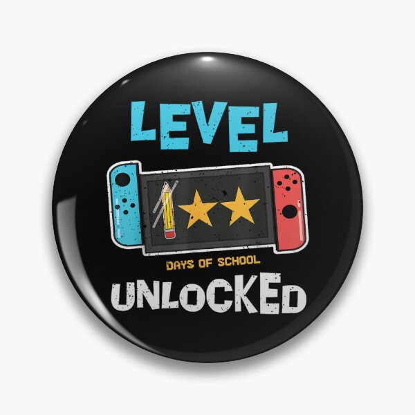 Item preview, Level 100 Days Of School Unlocked designed and sold by JamesDriggers.