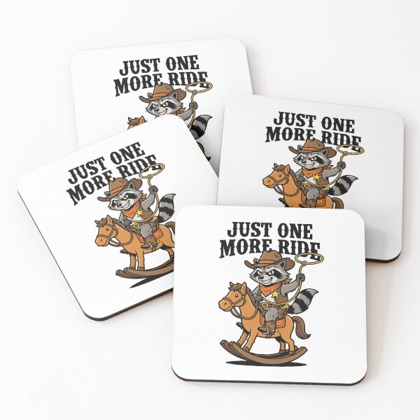 Item preview, Funny Raccoon Cowboy – Western Humor Design designed and sold by PG Shop Art.