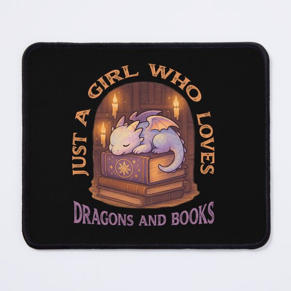 Item preview, Cozy Dragon Book Lover Design designed and sold by LarryMBrown.