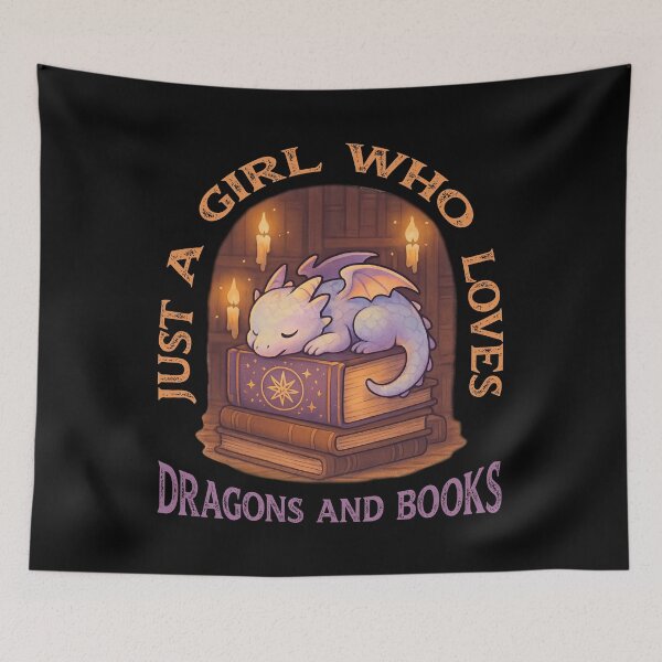 Item preview, Cozy Dragon Book Lover Design designed and sold by LarryMBrown.