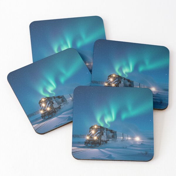 Item preview, Where the Aurora Met the Rails — A Memory I Didn’t Know I Was Saving designed and sold by SkyDogArt.