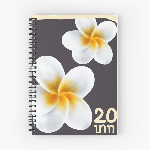 Item preview, Thailand’s Frangipani Flower Captured Forever on a Rare Postage Stamp designed and sold by NOMADIC ART.