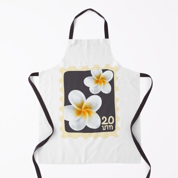 Item preview, Thailand’s Frangipani Flower Captured Forever on a Rare Postage Stamp designed and sold by NOMADIC ART.