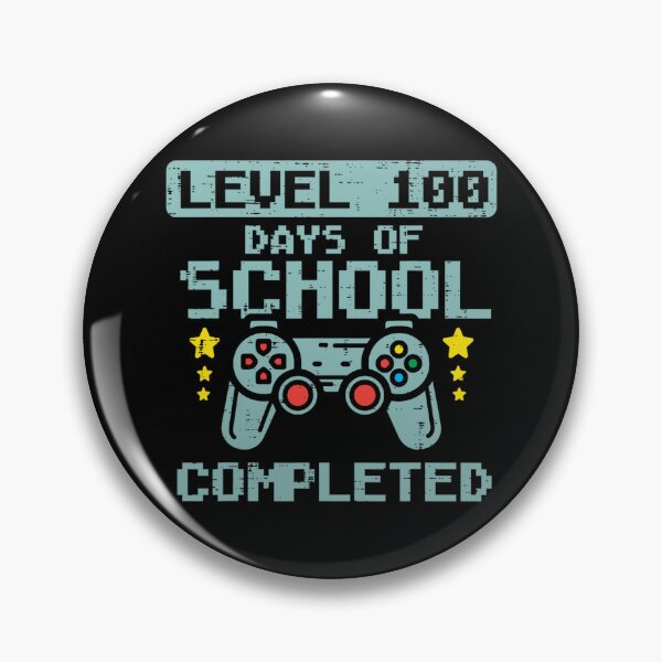 Item preview, Level 100 Days Of School Unlocked designed and sold by JamesDriggers.