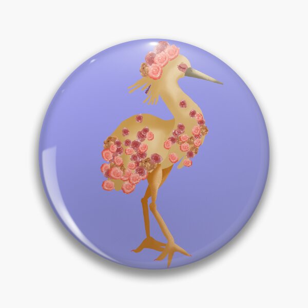 Item preview, Marzipan Flower Egret  designed and sold by Bre-Bug-242.