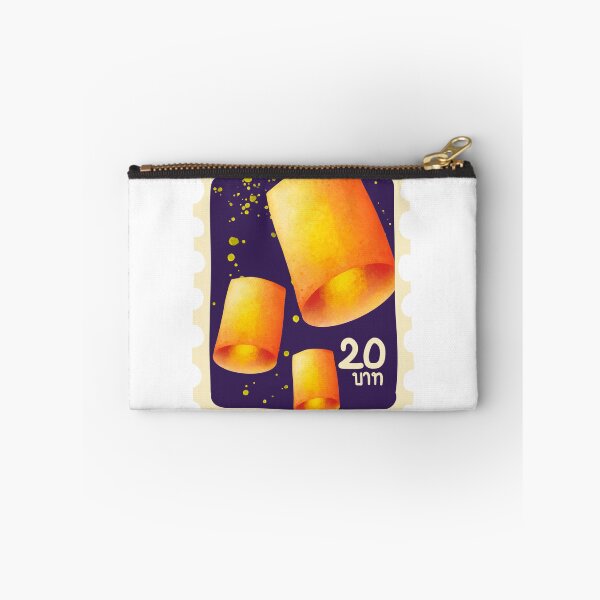 Item preview, Floating Lanterns of Thailand A Magical Festival Captured on a Postage Stamp designed and sold by NOMADIC ART.