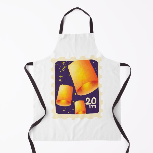Item preview, Floating Lanterns of Thailand A Magical Festival Captured on a Postage Stamp designed and sold by NOMADIC ART.