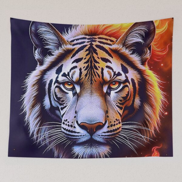 Item preview, TigerLionFlame designed and sold by NightRaida.