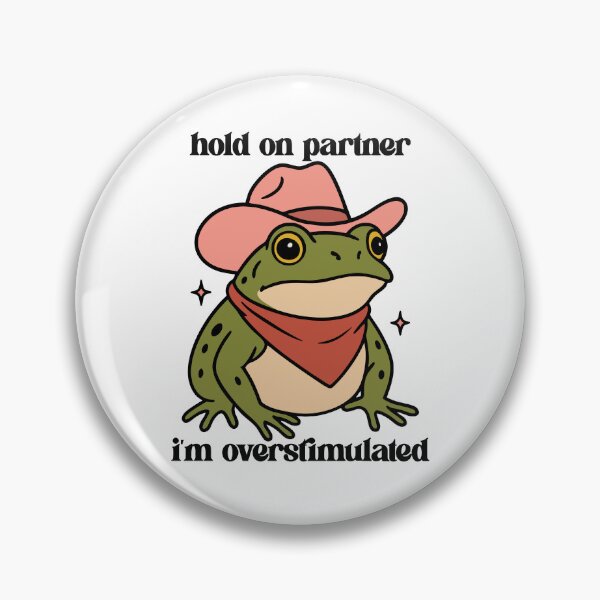 Item preview, Hold On Partner I'm Overstimulated designed and sold by fouadsolii.