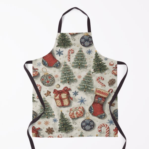 Item preview, Christmas Vintage Retro family Pattern designed and sold by Artventive.