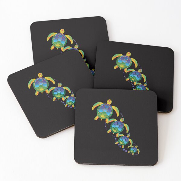 Item preview, Womens Beautiful Nautical Tropical Swimming Sea Turtles designed and sold by chaeningplan.