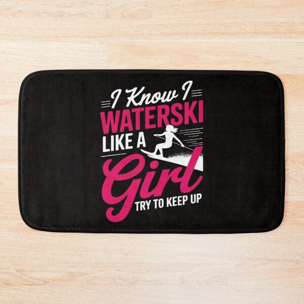Item preview, Waterskiiing  - I Know I Waterski Like A Girl designed and sold by chaeningplan.