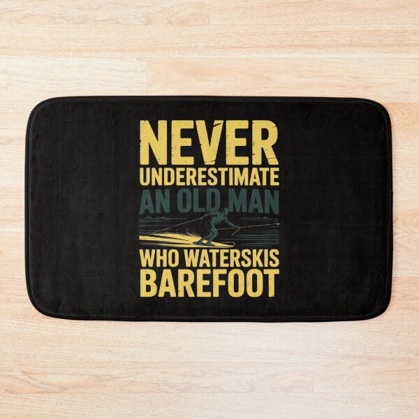 Item preview, Waterskiiing - An Old Man Who Waterskis Barefoot designed and sold by chaeningplan.