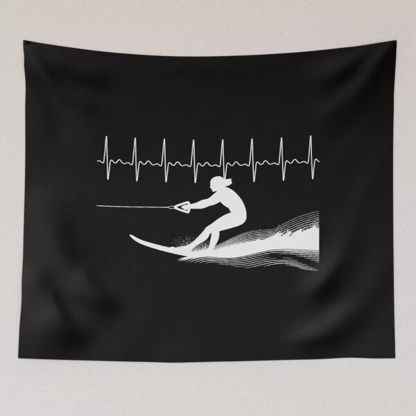 Item preview, Waterski Heartbeat - Novelty for Waterskiers designed and sold by chaeningplan.