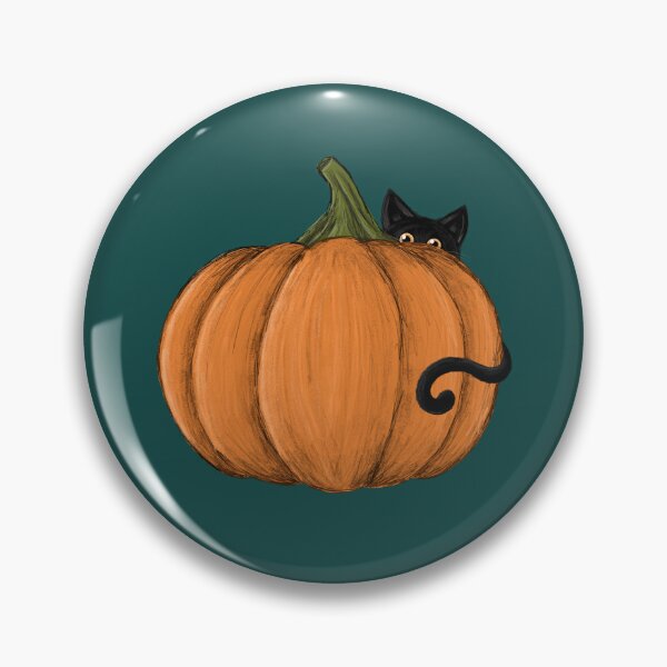 Item preview, Cat and Pumpkin designed and sold by SimplyCraftsBySam.
