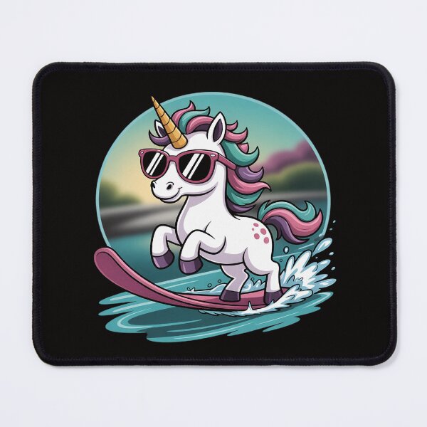 Item preview, Waterski Girl Waterskier Unicorn Waterski designed and sold by chaeningplan.