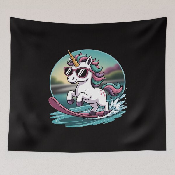 Item preview, Waterski Girl Waterskier Unicorn Waterski designed and sold by chaeningplan.