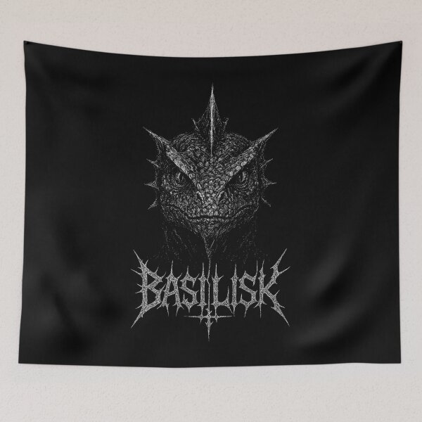 Item preview, Basilisk – Dark Fantasy Serpent Monster designed and sold by Mortisigil.