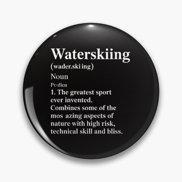 Item preview, Water Skiing Definition Fathers Day Water Skier designed and sold by chaeningplan.