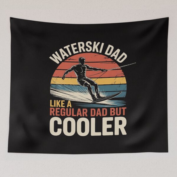 Item preview, Waterski Dad Fathers Day Ski Lover Dad Water Skiing Rider designed and sold by chaeningplan.