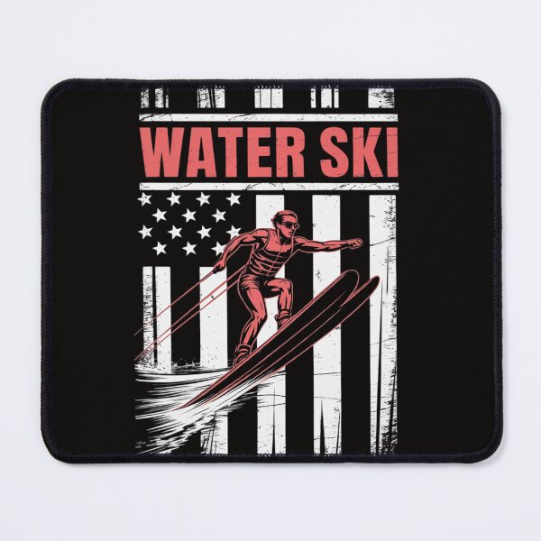 Item preview, Water Ski USA Skis American Flag 4th Of July Patriotic designed and sold by chaeningplan.