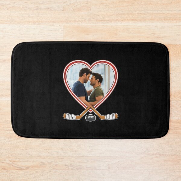 Item preview, Scott Hunter & Kip Grady Heated Rivalry Ice Hockey Heart designed and sold by FmStyleArt.