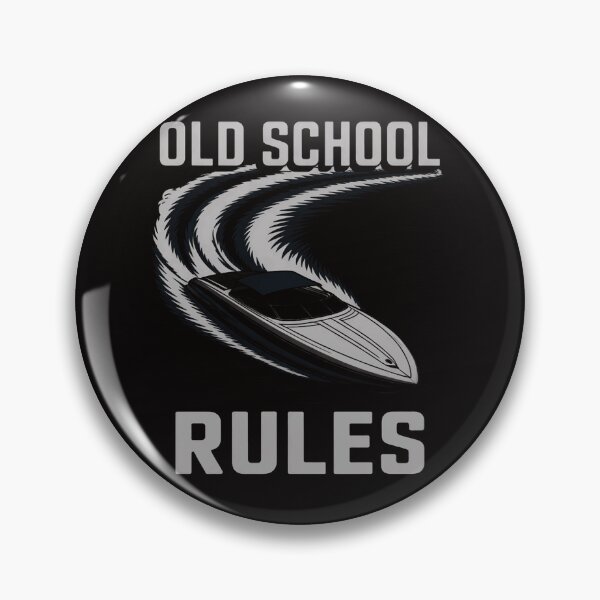 Item preview, Water Ski Boat Lake Lover OLD SCHOOL RULES water skiing gift designed and sold by chaeningplan.