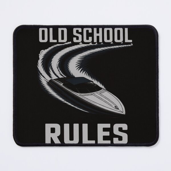 Item preview, Water Ski Boat Lake Lover OLD SCHOOL RULES water skiing gift designed and sold by chaeningplan.