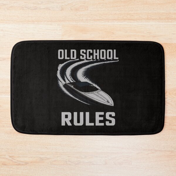 Item preview, Water Ski Boat Lake Lover OLD SCHOOL RULES water skiing gift designed and sold by chaeningplan.