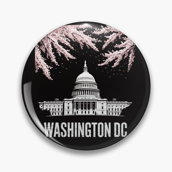 Item preview, Washington DC Cherry Blossom Capitol Hill USA Souvenir designed and sold by chaeningplan.
