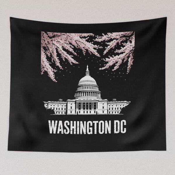 Item preview, Washington DC Cherry Blossom Capitol Hill USA Souvenir designed and sold by chaeningplan.