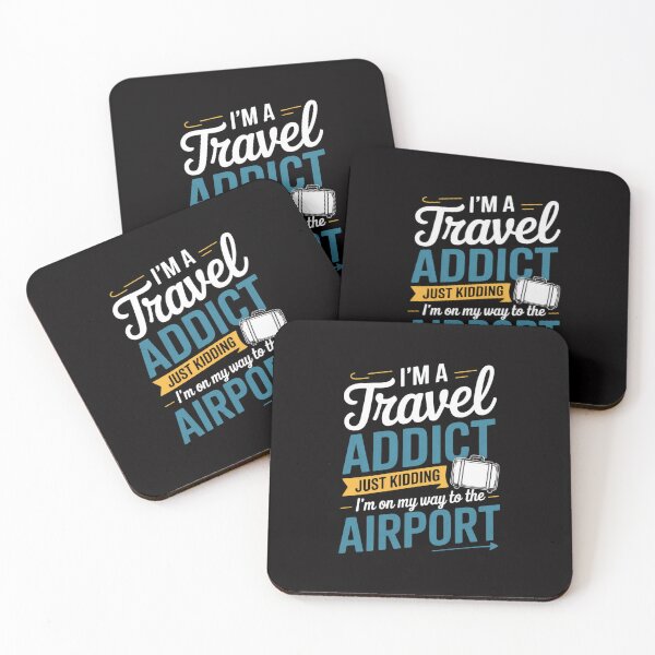 Item preview, Vacation & Extreme Travelers Gifts Travel Addict on My Way to the Airport World Tour 2025 designed and sold by teltvitossuilea.