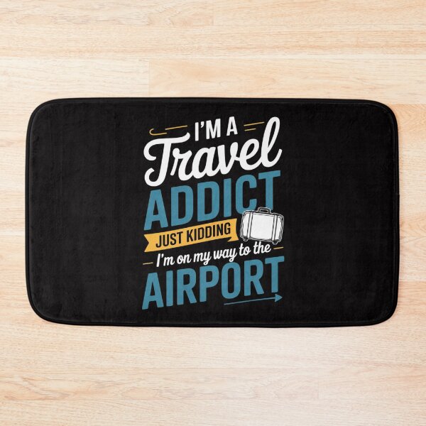 Item preview, Vacation & Extreme Travelers Gifts Travel Addict on My Way to the Airport World Tour 2025 designed and sold by teltvitossuilea.