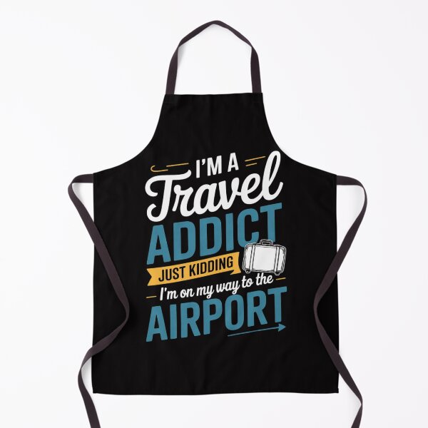 Item preview, Vacation & Extreme Travelers Gifts Travel Addict on My Way to the Airport World Tour 2025 designed and sold by teltvitossuilea.