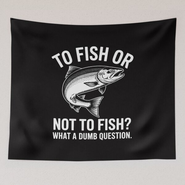 Item preview, To Fish Or Not To Fish - Fishing Lover Fisherman Angling designed and sold by teltvitossuilea.