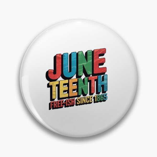 Item preview, Juneteenth Free-ish 1865 Black History Afro American  designed and sold by Catharsiscath.