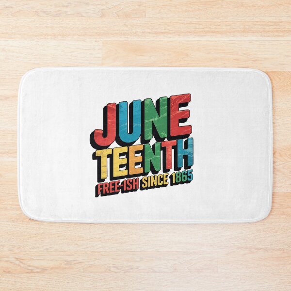 Item preview, Juneteenth Free-ish 1865 Black History Afro American  designed and sold by Catharsiscath.