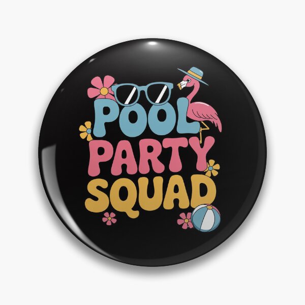 Item preview, Swimming Pool Party Squad Beach Pool Party Matching Beach designed and sold by teltvitossuilea.