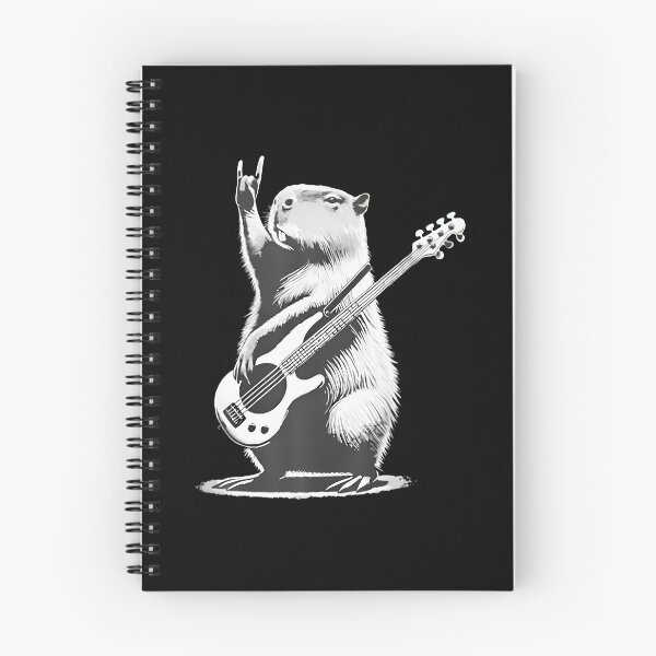 Item preview, Carpincho vintage tocando la guitarra designed and sold by pradasdemtrep.