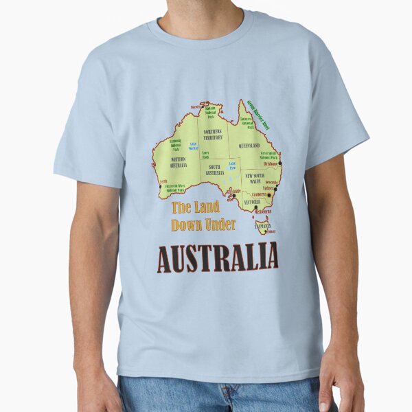 Item preview, Australia Map designed and sold by Beery.