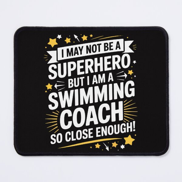 Item preview, Swimming Coach Gift Idea Superhero Swimming designed and sold by teltvitossuilea.