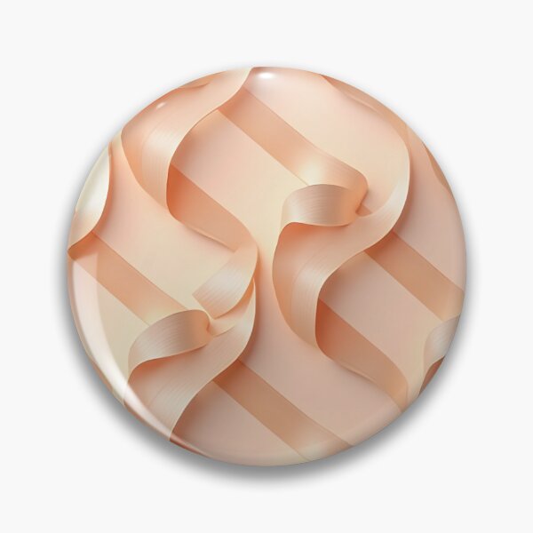 Item preview, Soft Peach 3D Ribbon Pattern designed and sold by DivineTreasure3.